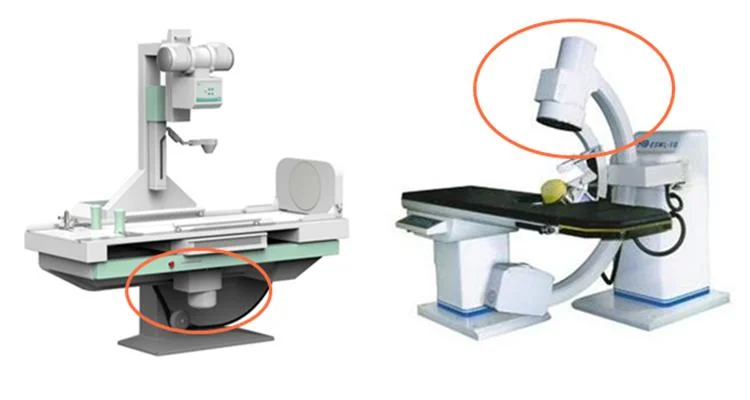 Three Visual Fields Image Intensifier Image Intensifier Tube Replace Toshiba Thales Oec X Ray Image Intensifier