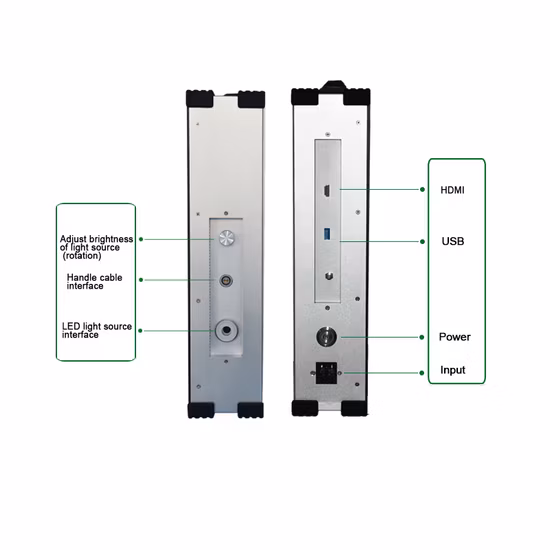 Jpa-Hdb binóculos de imagens térmicas multifuncionais três canais ópticos binóculos HD